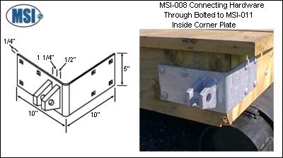 Dock mooring line holder - PHS 1400 - seaEQ